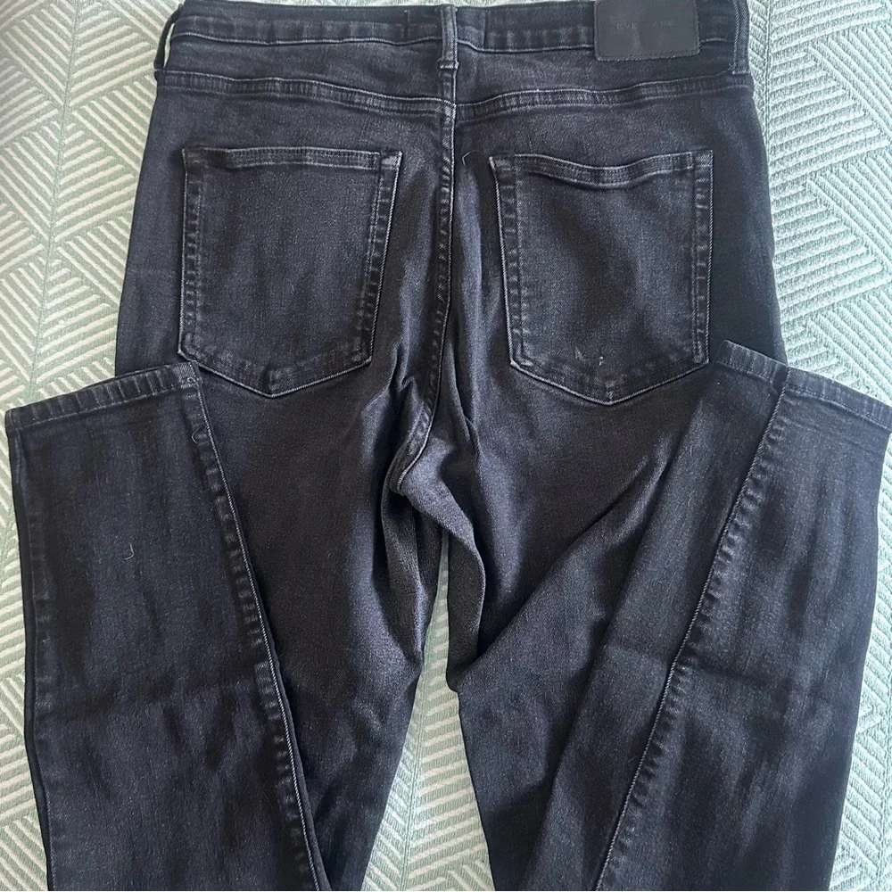 Everlane Black High Rise Skinny Jeans - Picture 7 of 8